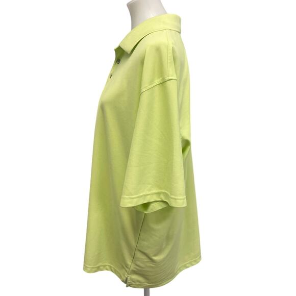 Lone Cypress Mens XXL 100% Polyester Short Sleeve Collared Polo Shirt - Picture 2 of 4